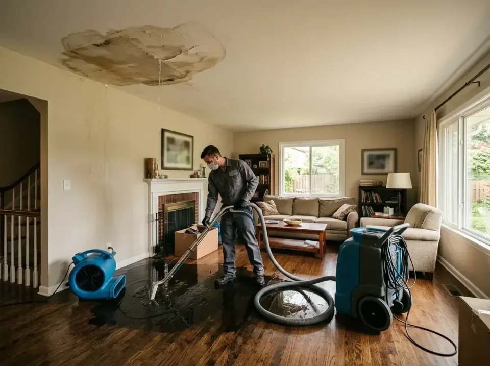 attic-pipe-burst-ceiling-drip-008 — frequently asked questions, Water Damage Restoration & Carpet Care in St. Helen, MI